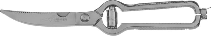 Diamant Sabatier Wild en Gevogelteschaar - 24 cm - Vernikkeld Staal