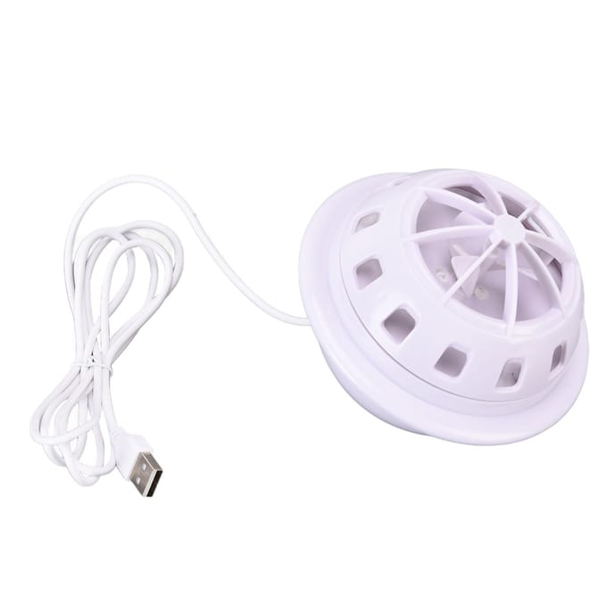 Mini Ultrasone Vaatwasser Draagbaar USB Huishoudelijk Fruit Vaatwasser voor ThuiskeukenWit wit