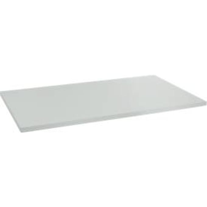 Schäfer Shop Select dekblad MS, B 800 x D 400 x H 19 mm, spaanplaat, lichtgrijs