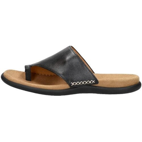 Gabor 03.700.27 Dames Slippers - Zwart - Maat 44