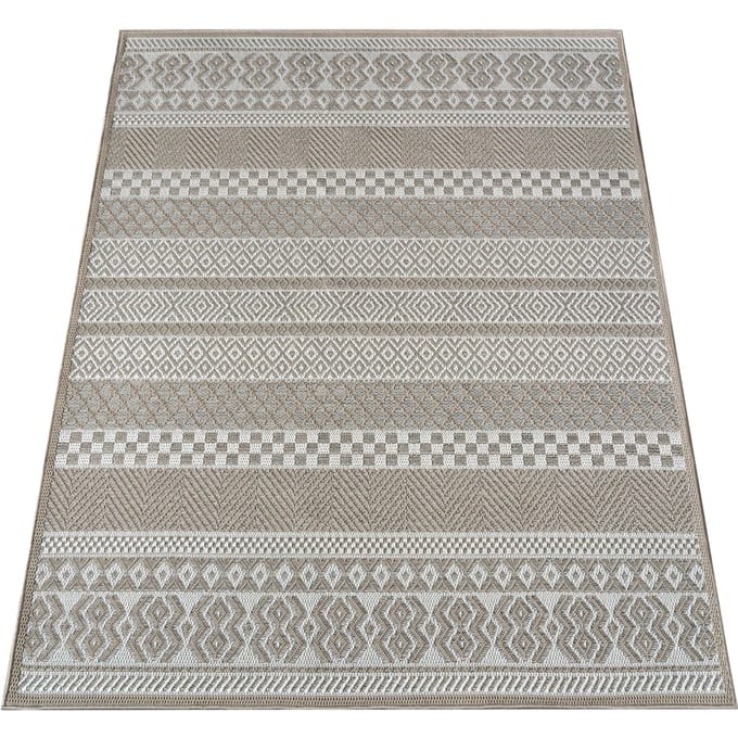 Binnen- en buitenkleed Verona beige 80x150 cm