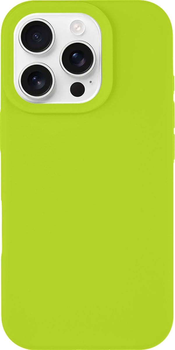 Tactical iPhone 16 Pro Max Velvet Smoothie Cover – Hoesje – Avocado