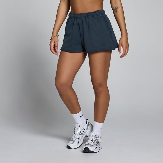 MP Dames Lichtgewicht Loopback Sweatshort - Faded Blue - L