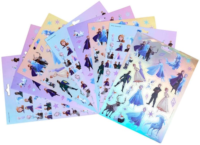 Undercover Frozen Sticker Book with 8 Sheets