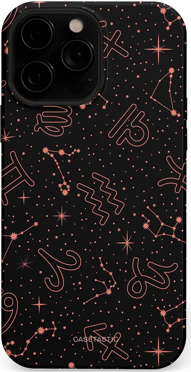 Casetastic hoesje geschikt voor Apple iPhone 13 Pro Max - MagSafe - Dubbellaagse bescherming - Astropuls - Fashion Case - Zwart
