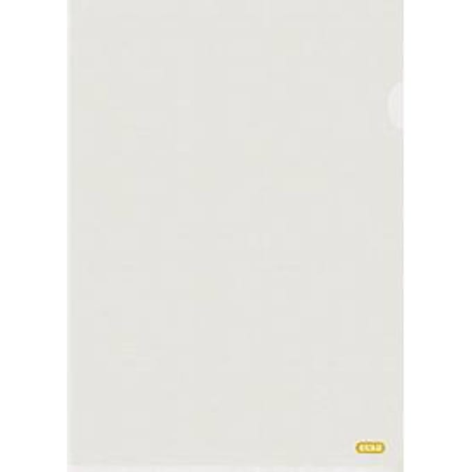 Elba transparante zakken, voor DIN A4, gerecycled polyetheen, 100µm, generfd, transparant, 100 stuks