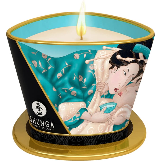 Shunga - Massagekaars Eiland Bloesem 170 ml