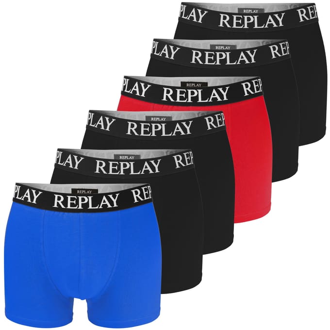 Replay - Bokserkieset - Heren - Bawełna - 6 Stuks - XL