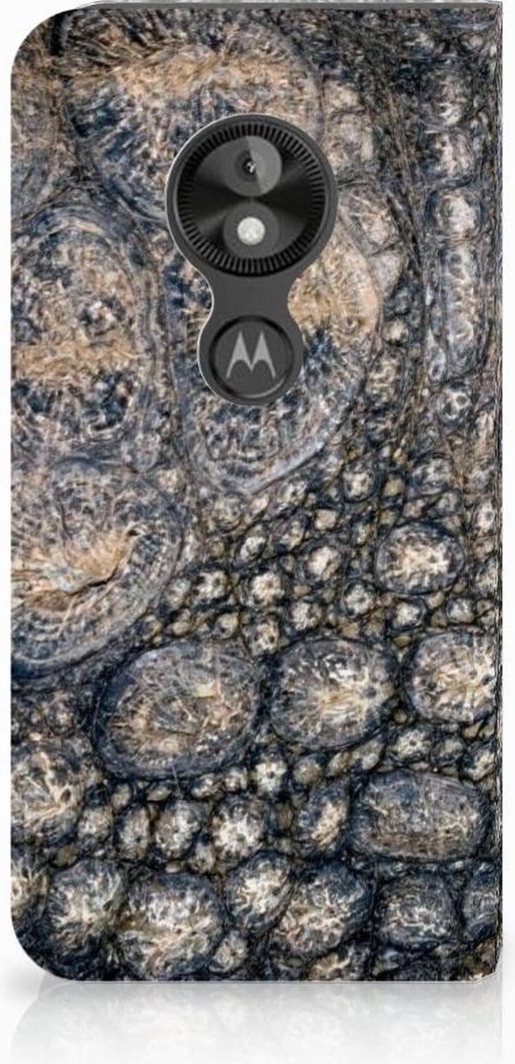 Motorola Moto E5 Play Hoesje maken Krokodillenprint