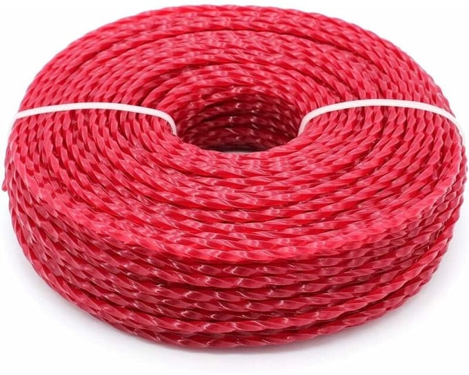 Universele trimmerdraad, 3,0 mm nylon trimmerdraad, zware nylon bosmaaierdraad (Twist, 3 mm x 56 m)