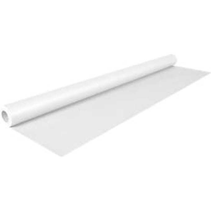 Kraftpapier Clairefontaine, wit, geribd, PEFC-gecertificeerd, 1 rol met L 10 m x B 700 mm