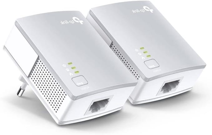 Netwerkadapter Set - Powerline Adapters - Internet Verbinding - 500 Mbps Snelheid - Compact Ontwerp - Wit
