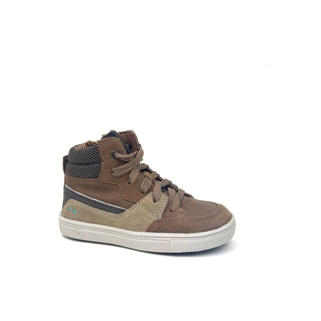Liv Louw Hoge Sneakers Jongens Bruin