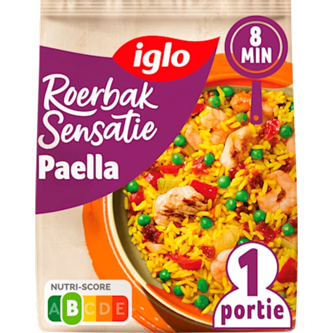 Iglo Roerbak Paella - 450 g