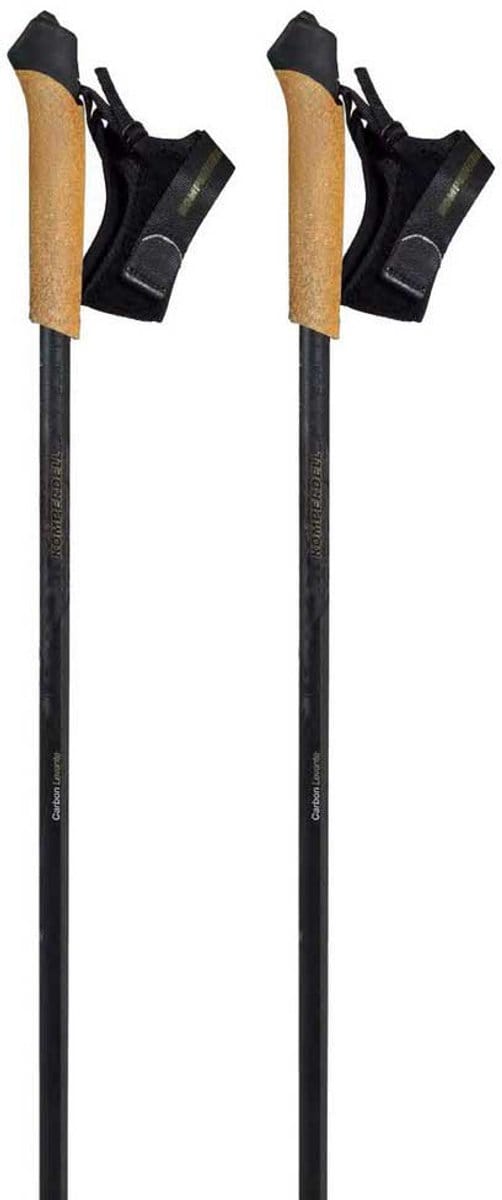 Komperdell Levante Carbon Stokken Zwart 130 cm