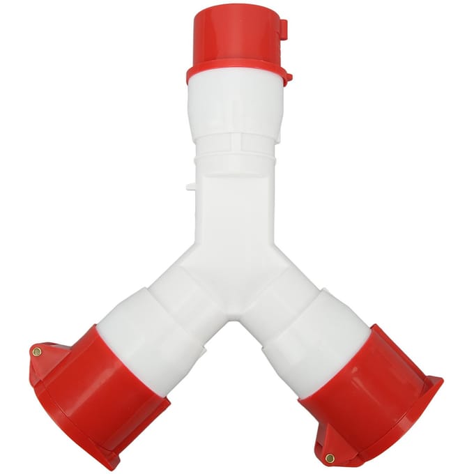 3-weg Industriële Stekker Multifunctioneel 5 Aderen 3P N E 16A IP44 Waterdicht Y-Type Industrieel Luchtvaart