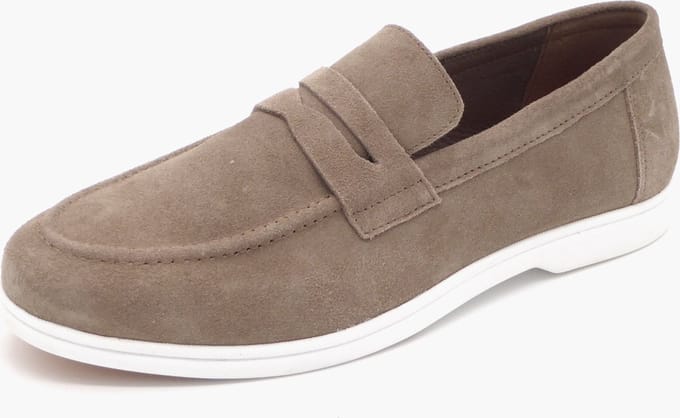 Marco Tozzi Heren Instapper/Loafer - 14600-341 Taupe - Maat 45