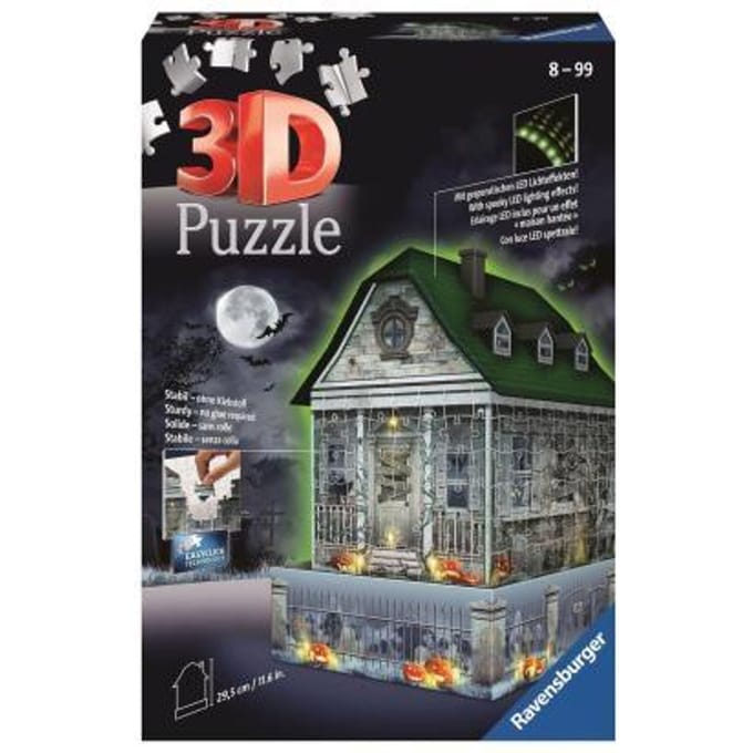 Ravensburger 3D Puzzle Gebouwen Night Light Haunted House 216p