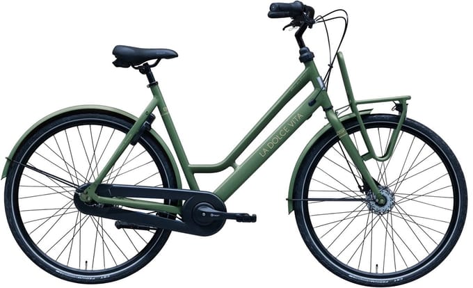 BSP La Dolce Vita Special - Dames Stadsfiets - 7 versnellingen - 57 cm - Emerald Green