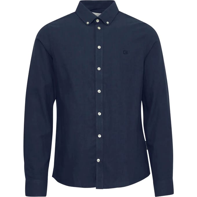 Geborstelde langemouwenhemd Casual Friday Fanton BD 0159