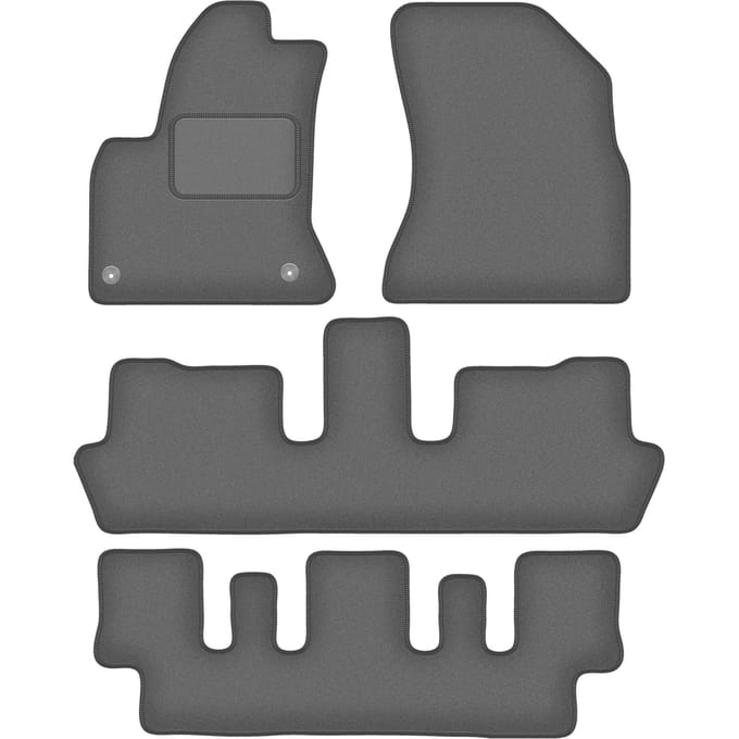 Grafiet automatten voor: Citroen C4 Grand Picasso 7-zits (2006-2013)