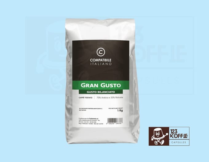 Compatibile Italiano Gran Gusto Espresso Blend – Romige Crema & Bar-Smaak