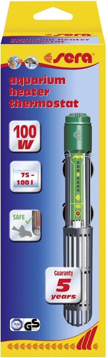 Sera aquarium-regelverwarming 100 W