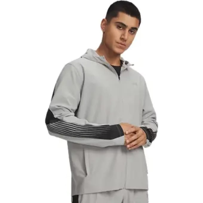 Under Armour Velocity Trainingspakken Heren - Grijs - Maat M - Poly Woven