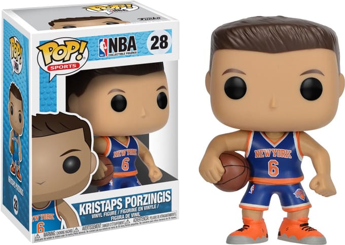 Funko Pop! NBA: Kristaps Porzingis #28