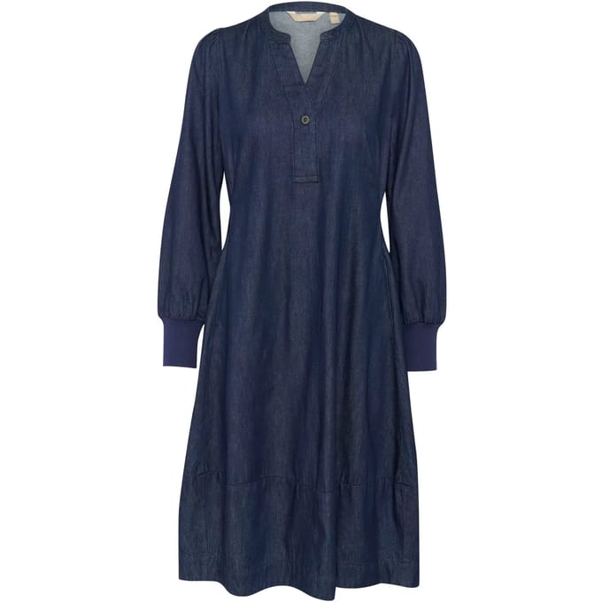 Jurk Casual fit Rinse Wash blue