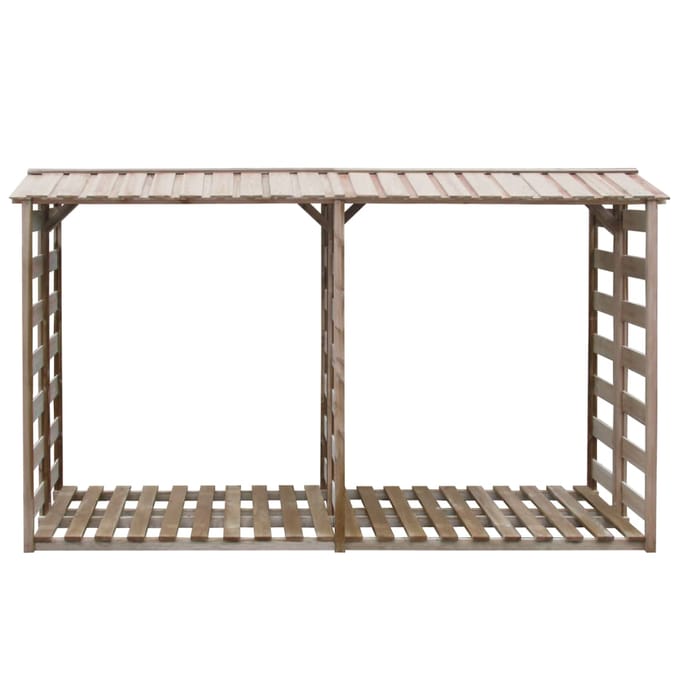 vidaXL - Haardhoutopslag - 300x90x176 - cm - geïmpregneerd - grenenhout