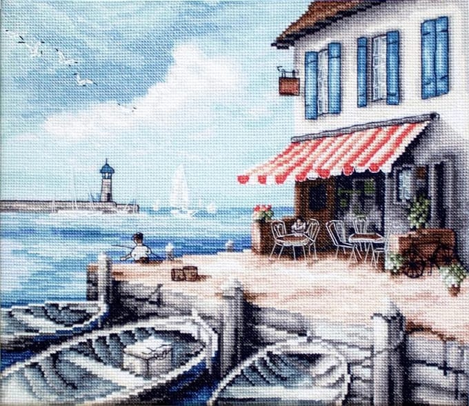 Sea Port Aida Leti Stitch Borduurpakket 908