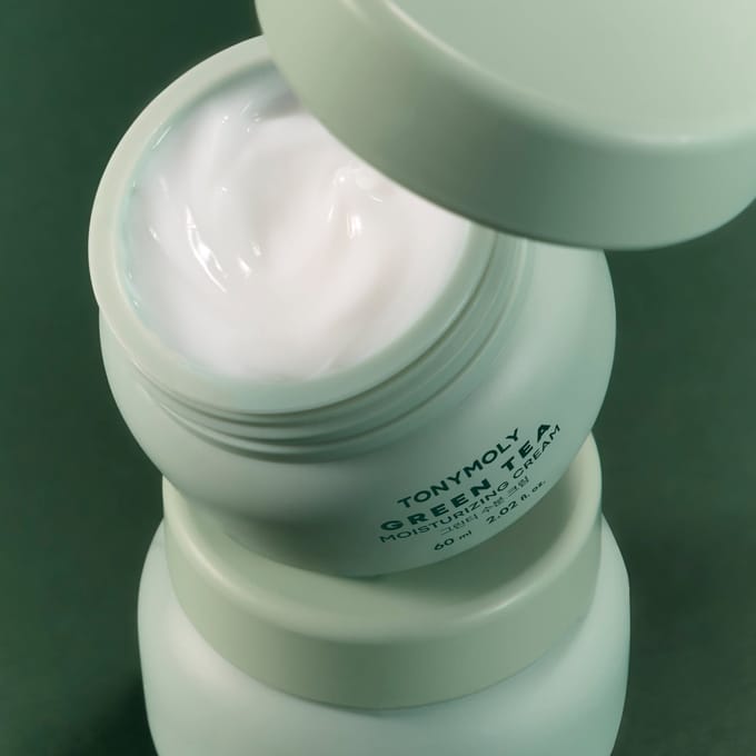 [Tonymoly] La Crème Eau au Thé Vert Chok Chok 60 ml white