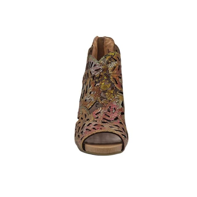Laura Vita Nino 14 Leren Dames Pumps - Brons - 38