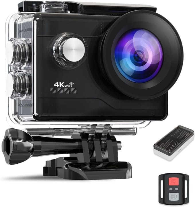 White-Label® Onderwatercamera – Waterdichte Actie Camera – Action Camera