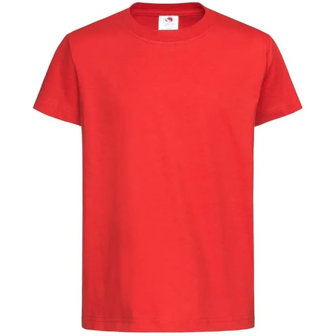 Stedman Kids´ Classic-T S140K - SCARLET RED - S (122/128)