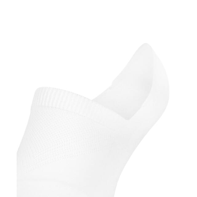 FALKE Cool Kick onzichtbar eenkleurig functioneel materiaal footies unisex wit - maat 37-38