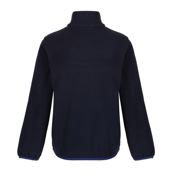 Regatta Kinder/Kids Microfleece Full Zip Fleecejack (Marine)
