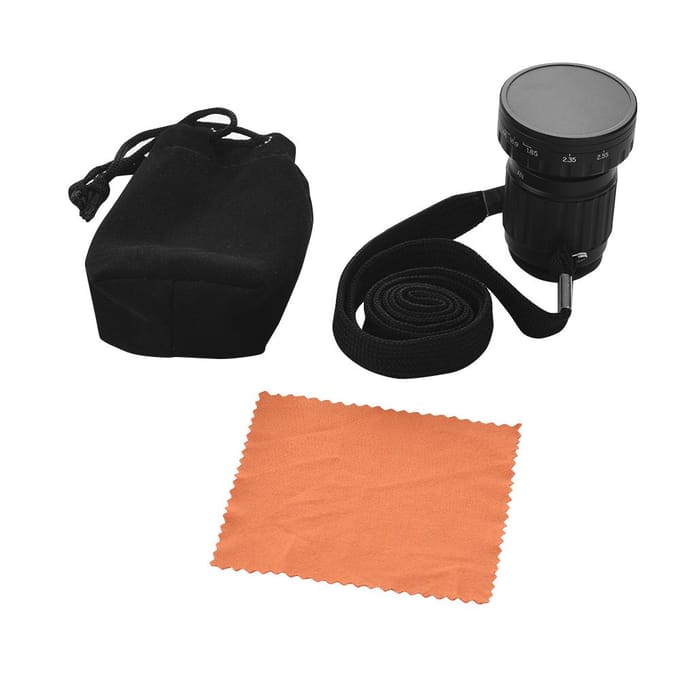 Draagbare 11X Micro Vergroting Regisseur Zoeker Zoeker Scène Viewer Mini 41mm Voorkant zwart