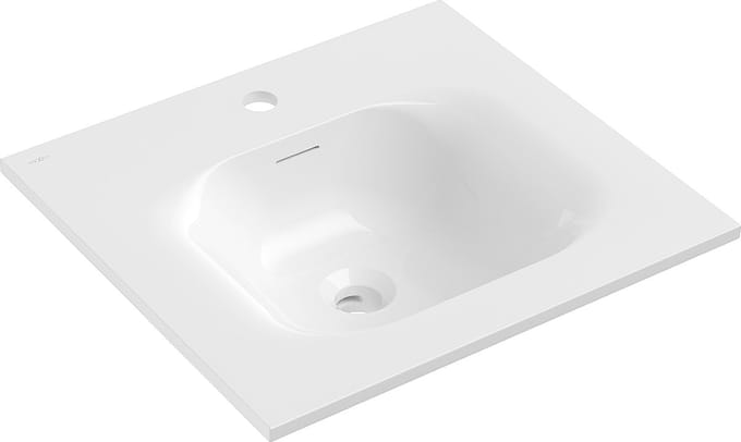 Mexen Vela ingebouwde wastafel 51 x 46,5 cm, wit glans - 25235000