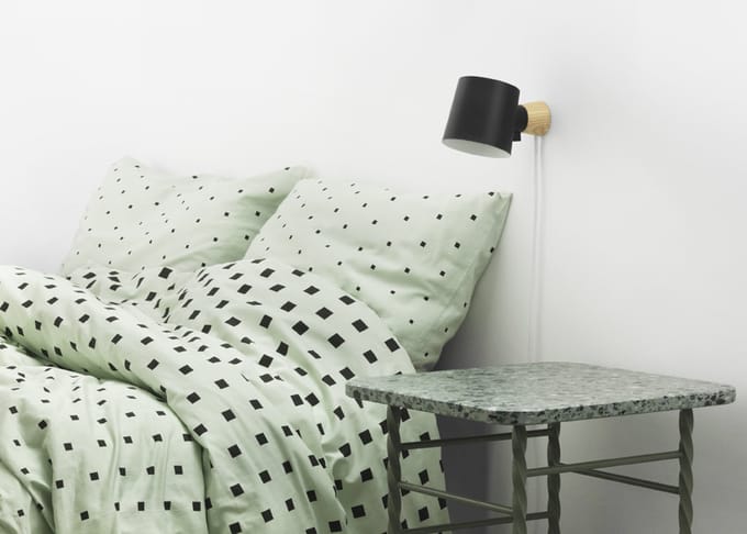 Normann Copenhagen - Rise wandlamp - geel