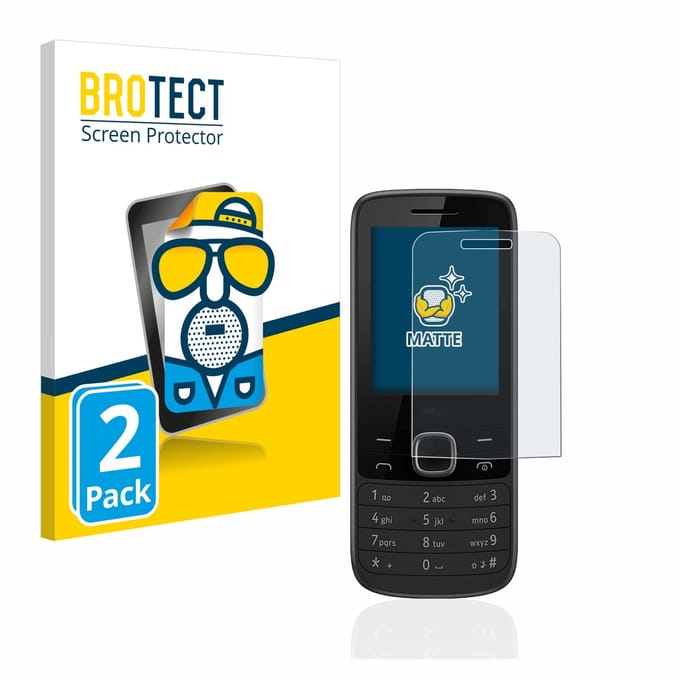 BROTECT - Screenprotector voor Nokia 225 4G - Folie Beschermfolie matte 2 Stuks