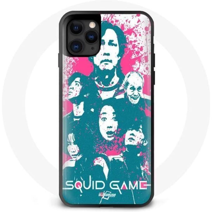 Coque Iphone 13 pro max Squid Game dessin