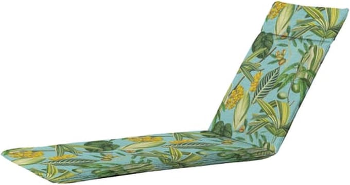 Madison - Tuinkussen - Ligbedkussen - 190x60cm - Outdoor La Grave Blue
