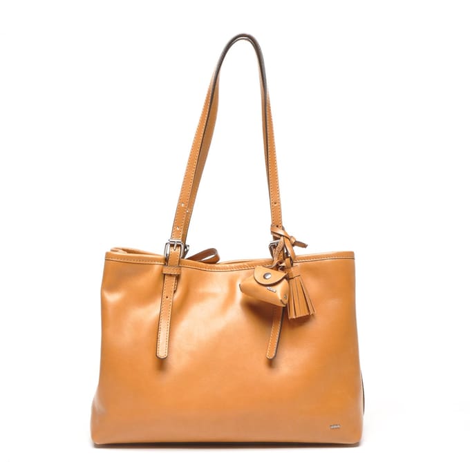 Berba | Icons | Schoudertas | Shopper | Dames | Cognac | Leer