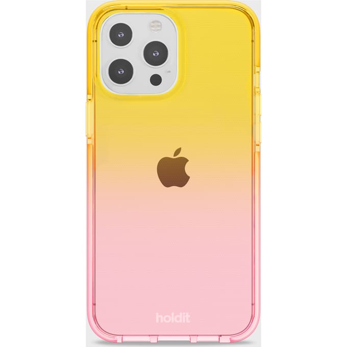 Phone case Seethru Gradient Bright Pink/Orange Juice iPhone 13 Pro Max