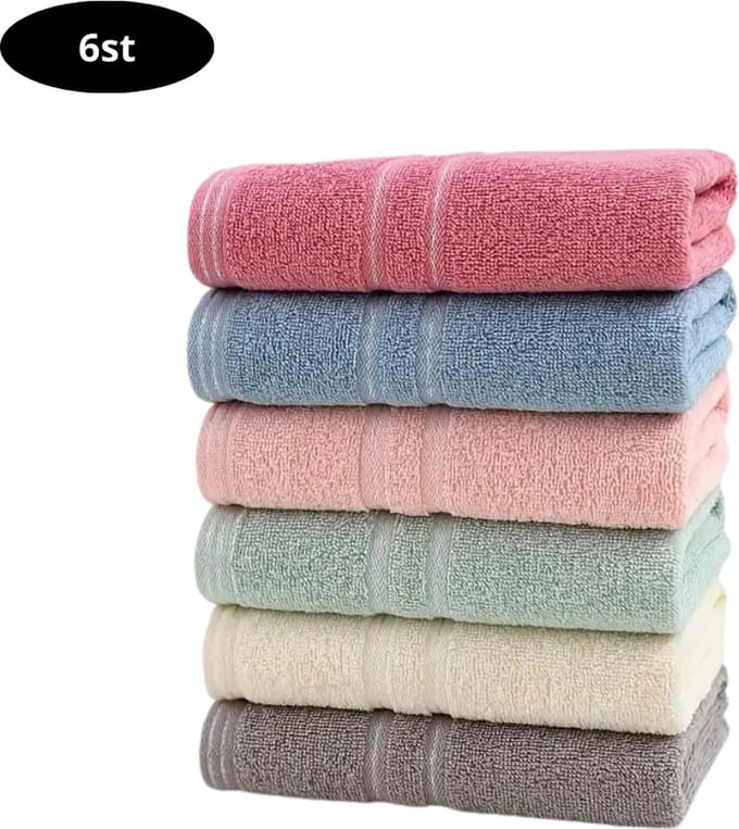 Nivard Handdoeken Set - Hotelkwaliteit - Handdoek - Towel - Gemixt - 6 Stuks