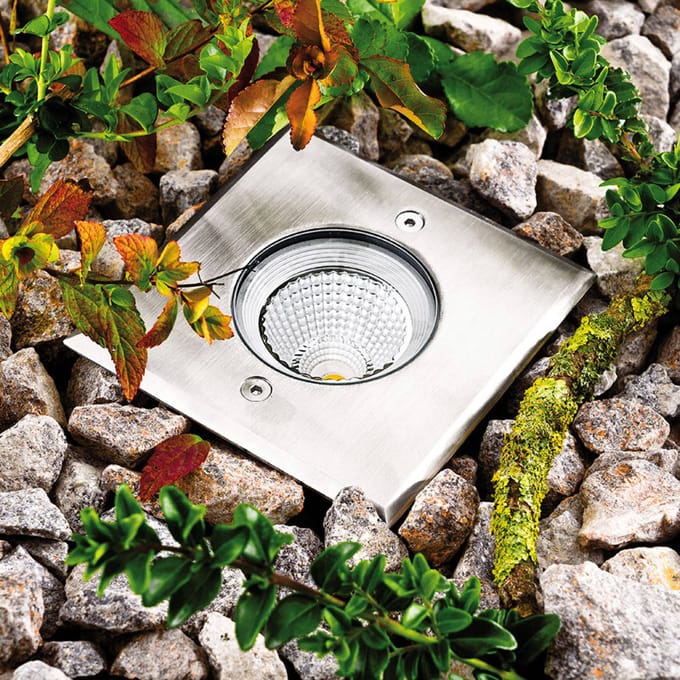 EVN Meerkat LED grondspot inbouwlamp, hoekig, 3W