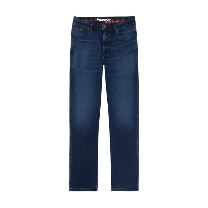 WRANGLER TEXAS ARM STRONG AUTHENTIC STRAIGHT JEANS-HEREN
