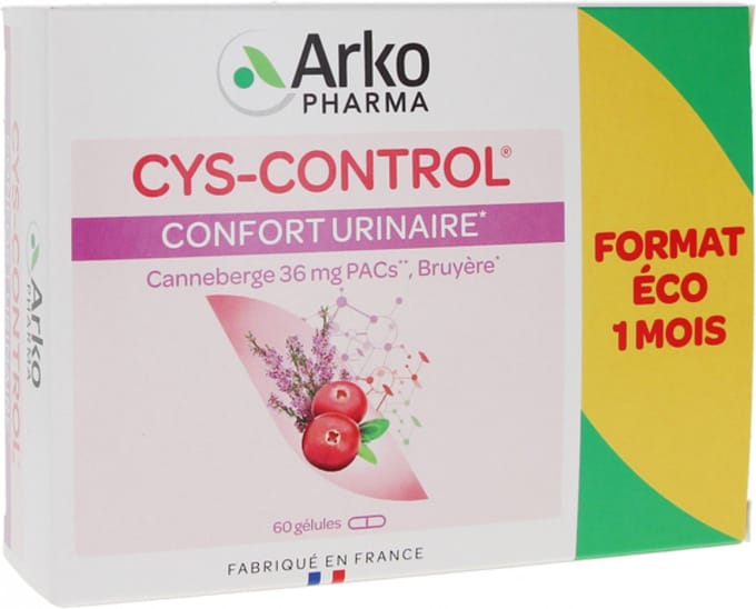 Arkopharma Cys-Control Urinary Comfort 60 Capsules